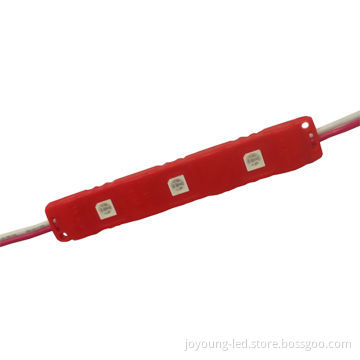 3-piece Water-resistant 5050 SMD LED Injection Module, IP65